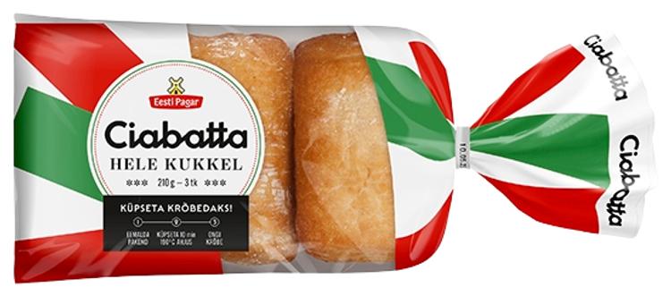 Ciabatta hele kukkel 210 g