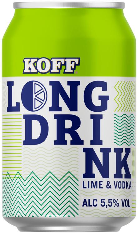 Koff long drink l&ka muu alkohoolne jook 5,5%vol 330 ml