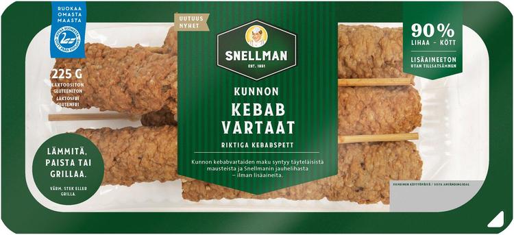 Snellman Kunnon kebabvartaat 225 g