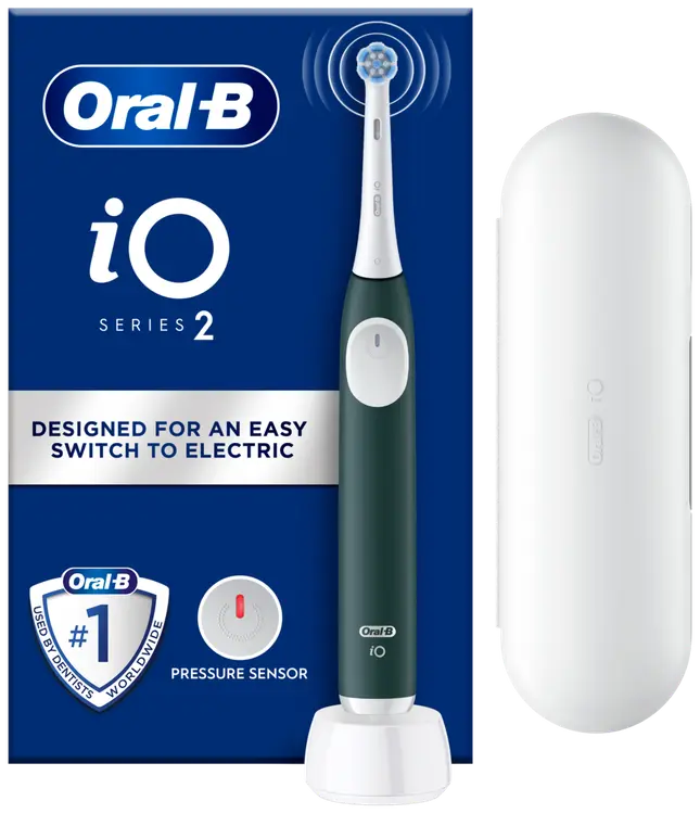 Oral-B Sähköhammasharja iO2 Vihreä + matkakotelo