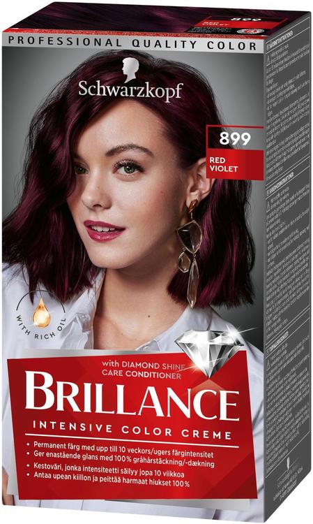 Schwarzkopf Brillance 899 Red Violet hiusväri 1 kpl