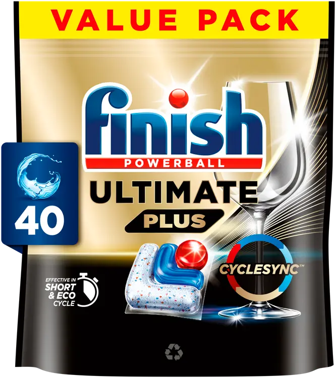 Finish Ultimate Plus Konetiskitabletti 40kpl