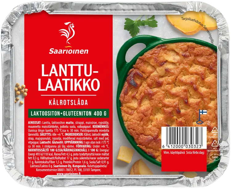 Saarioinen Lanttulaatikko 400g