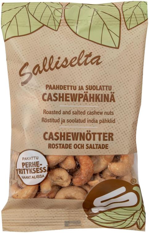 Salliselta Cashewpähkinä suolat.paah.75g