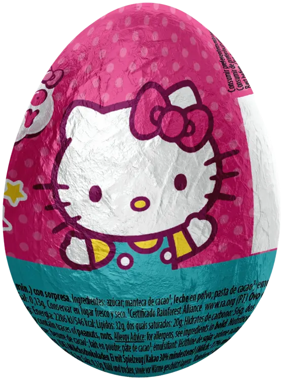 Dolci Preziosi Hello Kitty yllätysmuna RFA maitosuklaa 60g