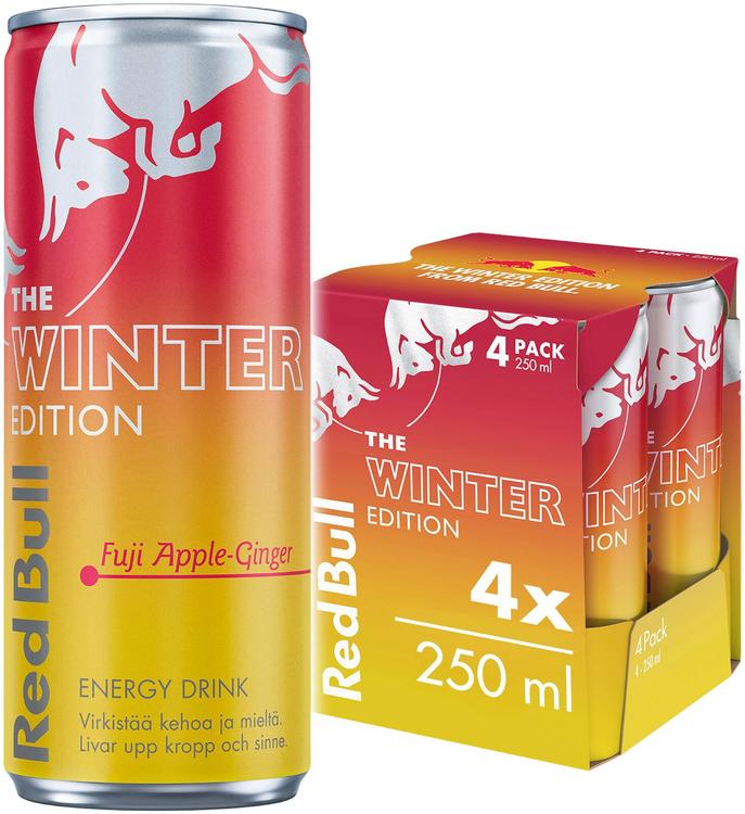 Red Bull Winter Edition 4 pack - 4 x 0,25l