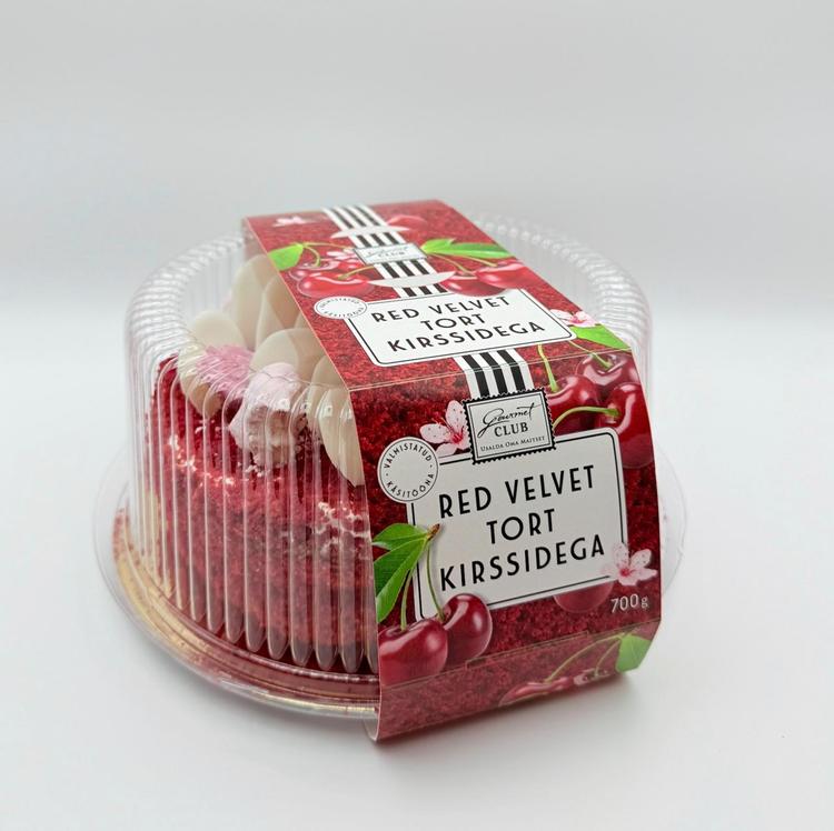 Gourmet Club Red velvet kirssidega 700 g