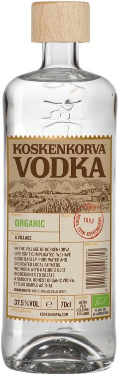 Koskenkorva Vodka Organic 37,5%vol 700 ml