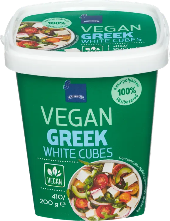 Rainbow Vegan salaattikuutiot 410/200 g