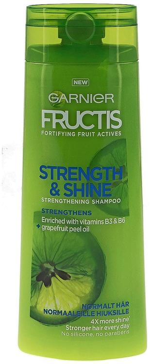Garnier Fructis Strength & Shine shampoo normaaleille hiuksille 250ml