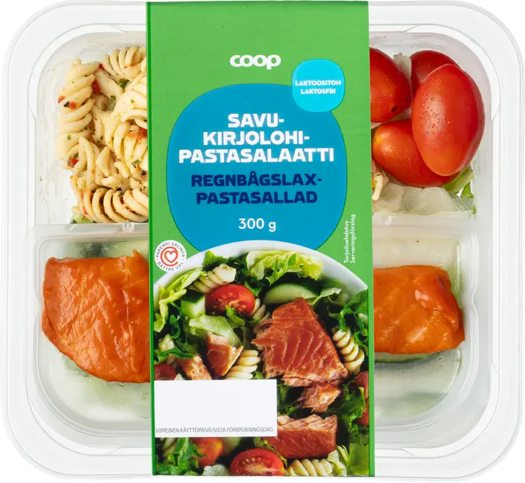 Coop Savukirjolohi-pastasalaatti 300g