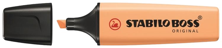 Tekstimarker boss original pastelne oran