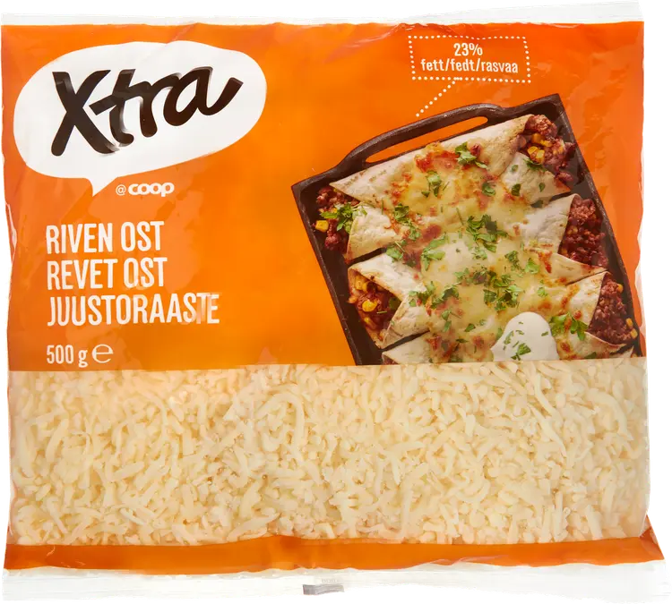 Xtra 500g juustoraaste 23% rasvaa