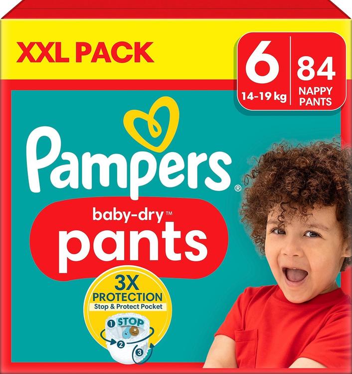 Pampers XXL suurus 6 84tk