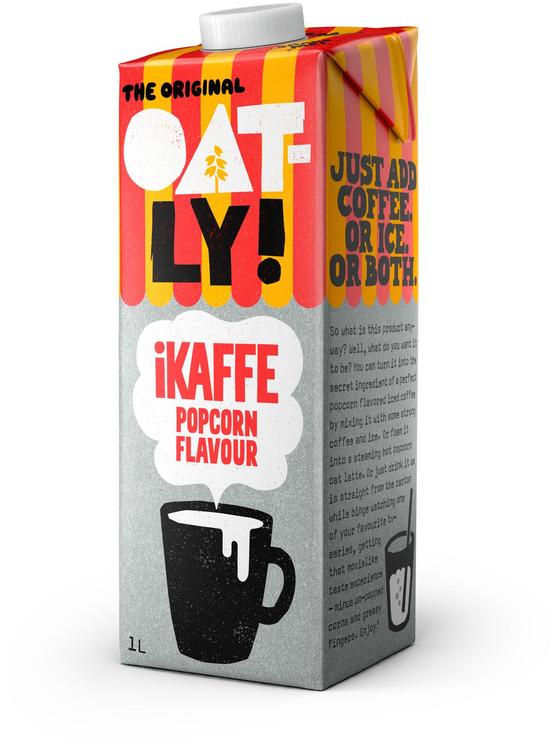 Oatly Ikaffe kaerajook Popcorn, 1l