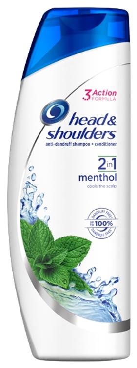 Shampoon Menthol 2in1 360 ml