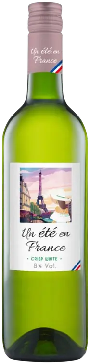 Un éte en France Crispy White valkoviini 8,0 til-% 75cl