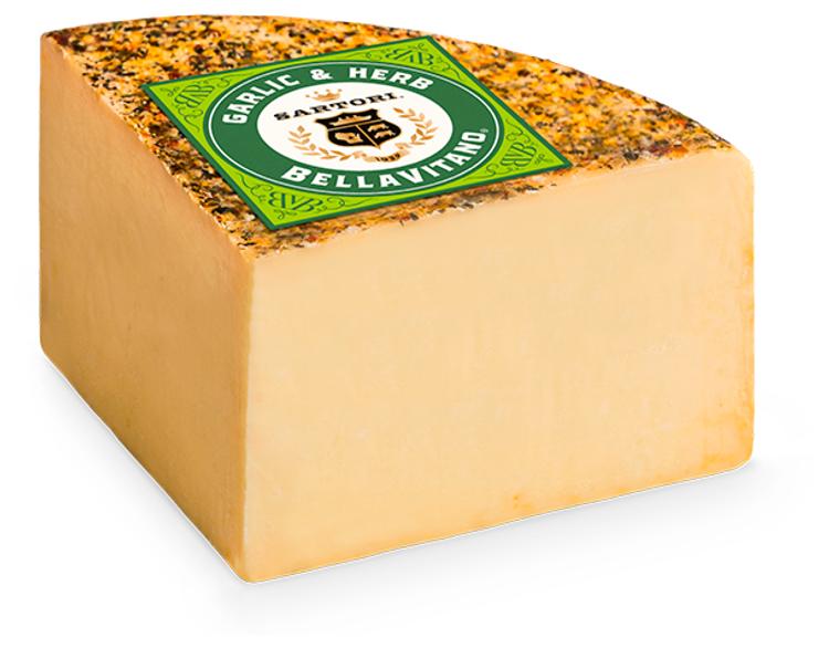 Sartori Bellavitano Garlic-Herbs kermainen kova juusto