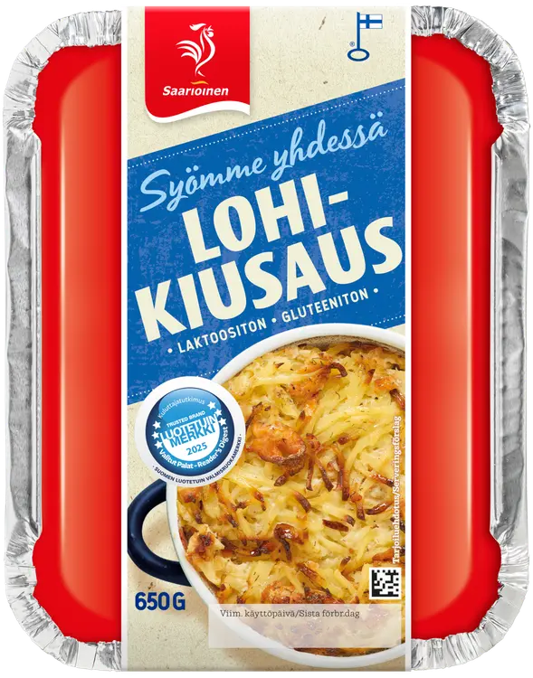 Saarioinen Syömme yhdessä Lohikiusaus 650g
