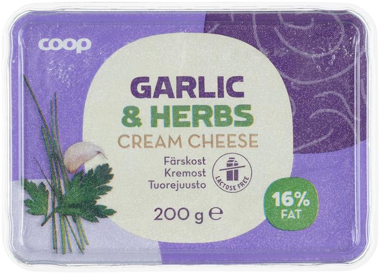 Coop tuorejuusto kevyt vsip&yrtti  200g