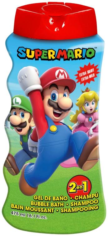 Super Mario Kylpyvaahto Shampoo 475 ml