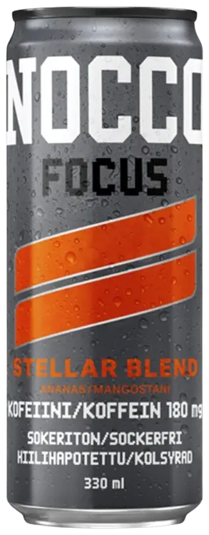 NOCCO FOCUS Stellar Blend hiilihapotettu energiajuoma 330ml