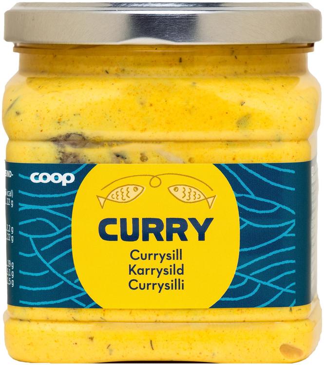 Coop currysilli 470 g