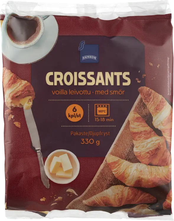 Rainbow Croissants 330g raakapakaste