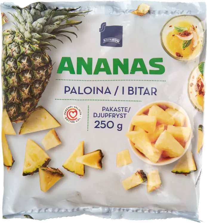 Rainbow 250g ananaspala pakaste