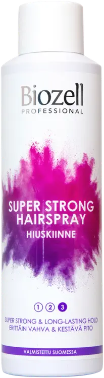 Biozell Professional Hiuskiinne, vahva pito 250ml