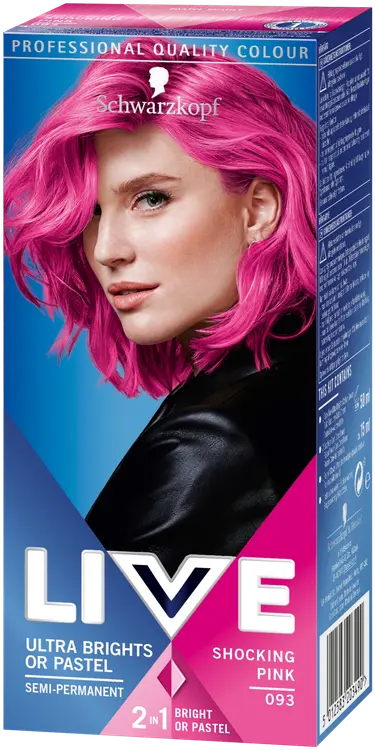 Schwarzkopf LIVE Ultra Brights 93 Shocking Pink hiusväri