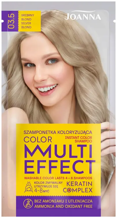 Joanna Multi Effect shampoo Silver Blond 03.5