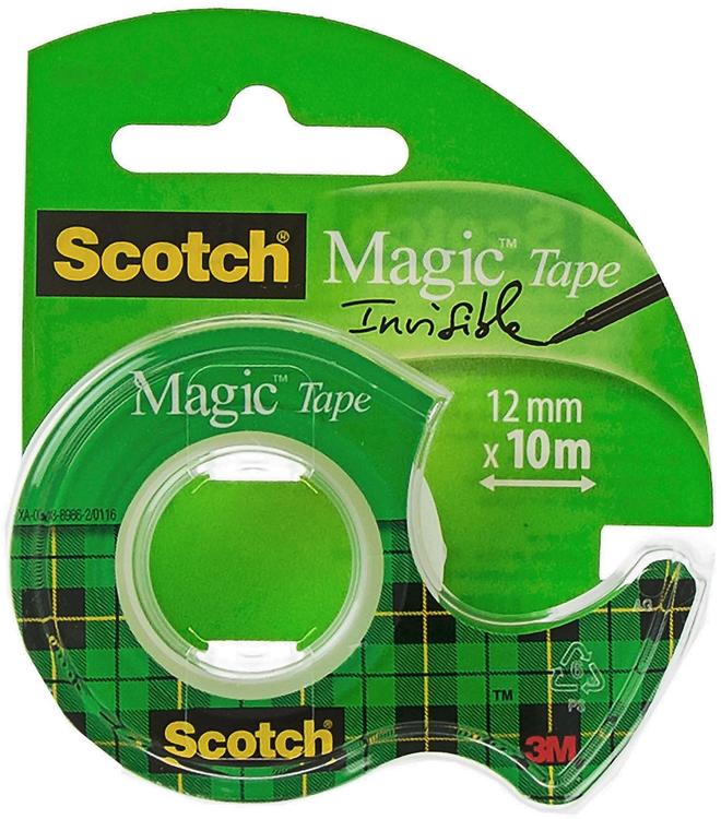 Scotch magic -teippi 1 rla 12 mm x 10 m + 1 minikatkaisija