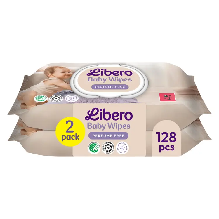 LIBERO Duo 128kpl Puhdistuspyyhe