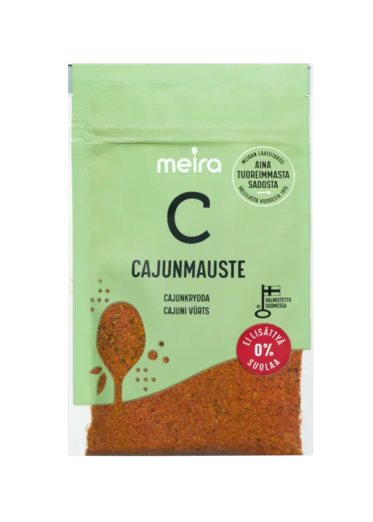 Meira Cajunmauste ei lisättyä suolaa 32g