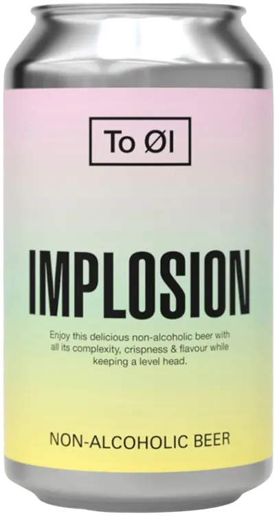 To Öl Implosion 0,3% 0,33l alkoholiton oluttölkki