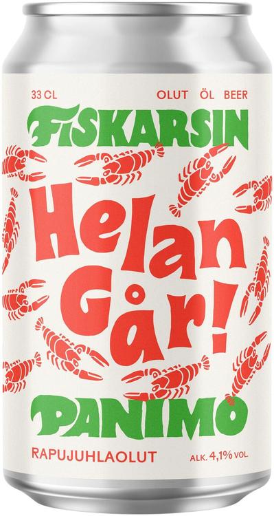 Fiskarsin Panimo Helan Går 4,1% 33cl tölkki