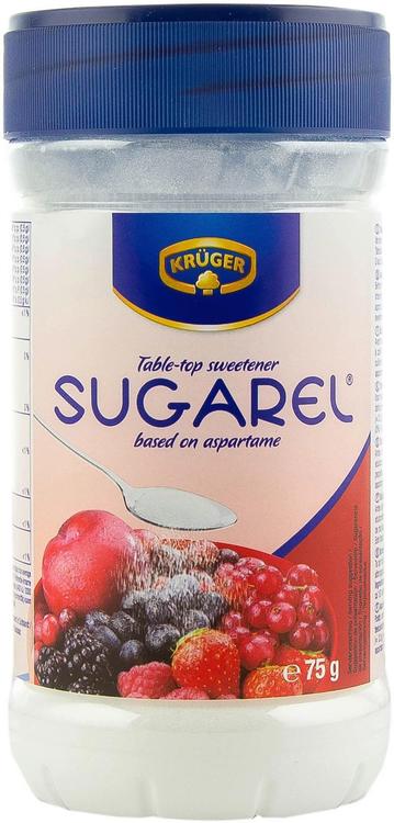 Krüger Sugarel Aspartaamipohjainen makeutusaine 75g