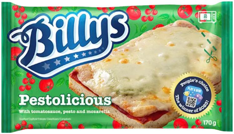 Billys Pan Pizza Pestolicious 170g