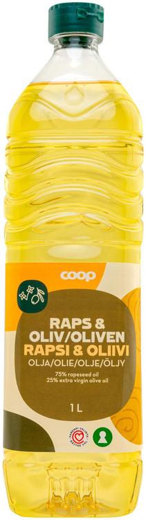 Coop rapsi-oliiviöljyseos 1 l