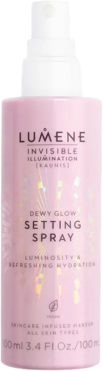 Lumene Invisible Illumination Dewy Glow Kosteuttava meikinkiinnityssuihke 100 ml