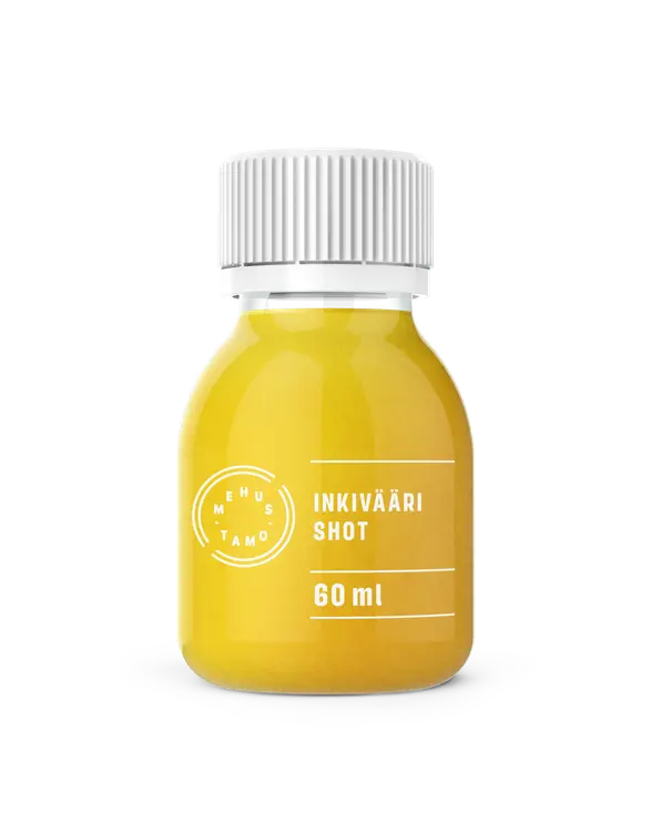 Mehustamo inkivääri shot 60ml