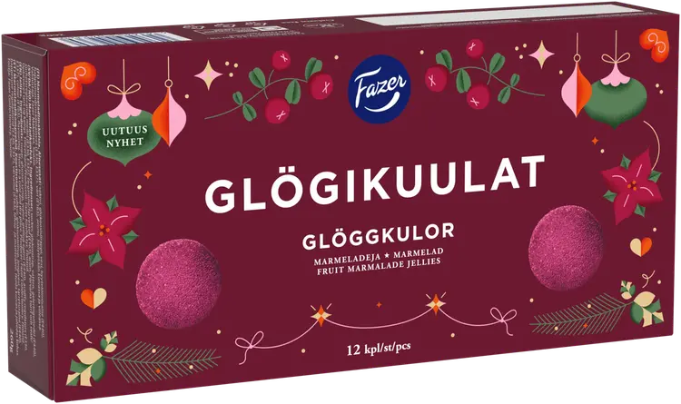 Fazer Glögikuulat 260g makeisrasia