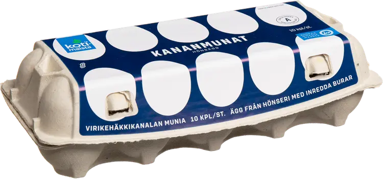 Kotimaista 580g kananmuna M10