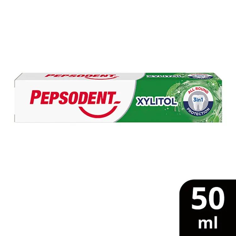 Pepsodent Xylitol Hammastahna Ksylitolia sisältävä fluorihammastahna 50 ml