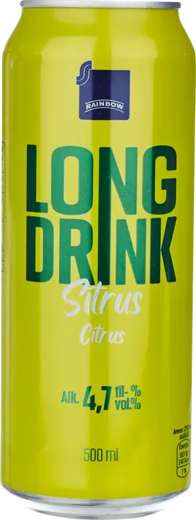 Rainbow Sitrus 4,7% 0,5L long drink