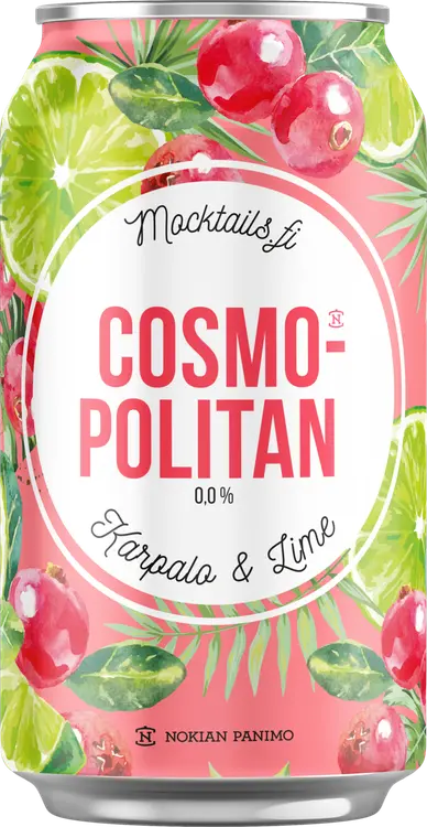 Nokian Panimo Mocktail Cosmopolitan 0,0% 0,33l