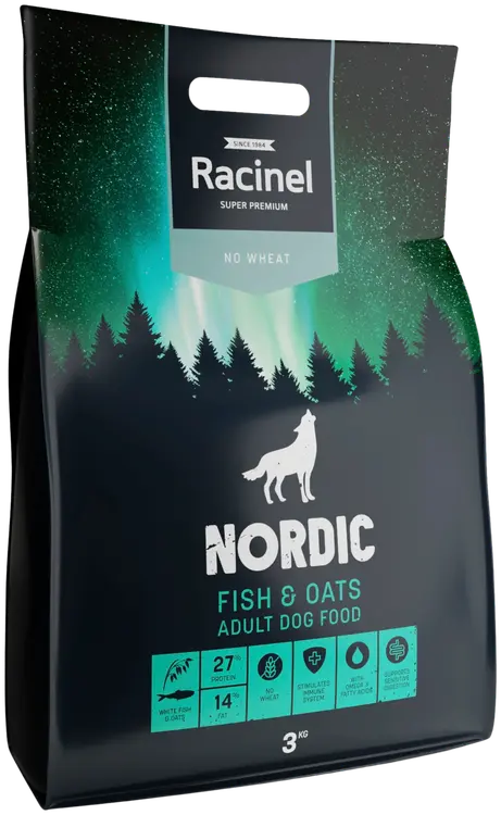 Racinel Nordic kala & kaura 3 kg