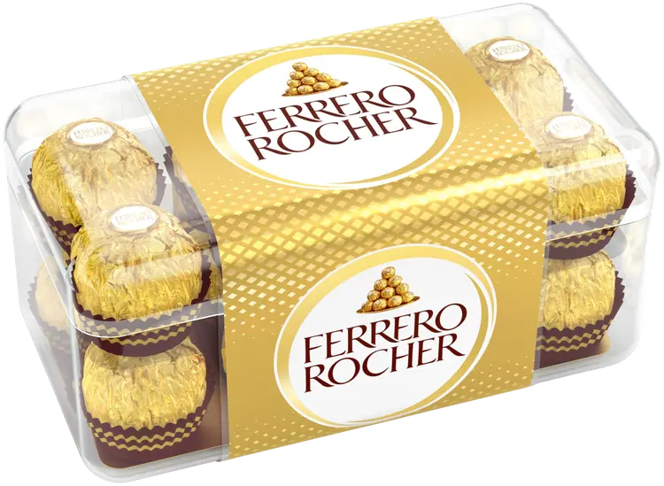 Ferrero Rocher -suklaa-hasselpähkinäkonvehti  16kpl/200g