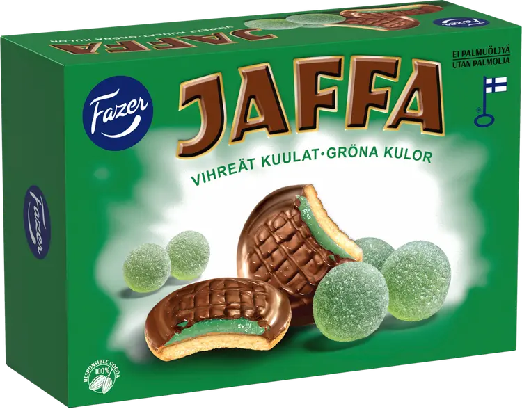 Fazer Jaffa Vihreät kuulat leivoskeksi 300g